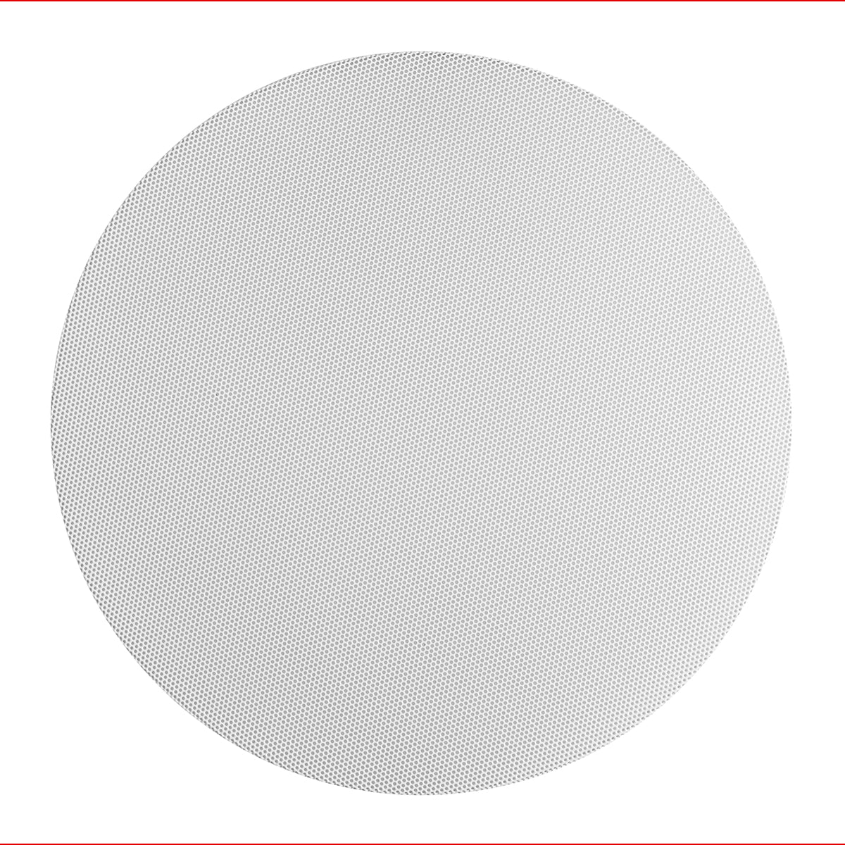 Ascend 6.5" 60w In-Ceiling Architectural Speaker Woven Glass Fiber Cone with Pivoting Tweeter - EACH